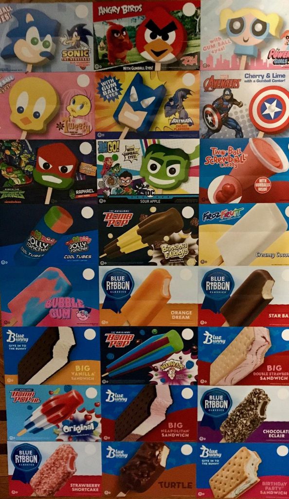 Character Popsicles